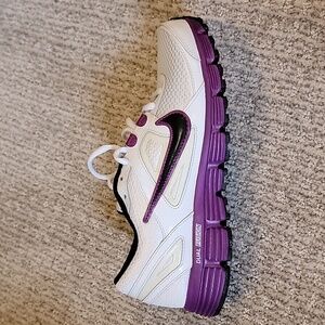 NIKE, 7.5, White, Black, Purple